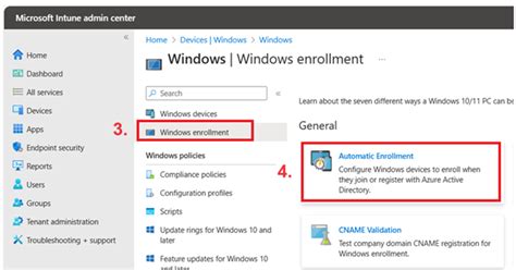 Image result for Configuring Automatic Enrollment Intune