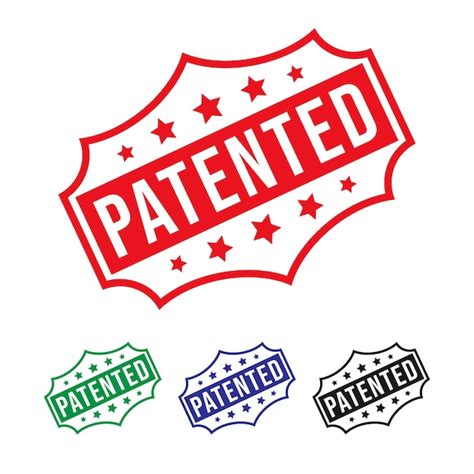 Patented Stamp Vector 的图像结果