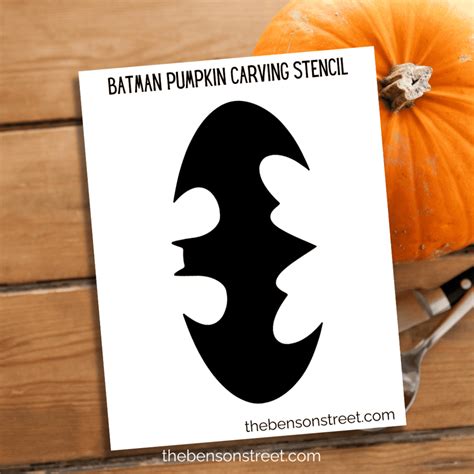 Batman Pumpkin Carve