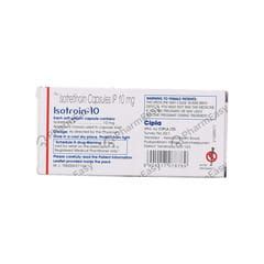 Isotroin 10 Capsule: Uses, Side Effects, Price, Dosage & More Info ...