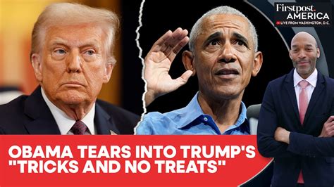Obama Slams Trump’s "Lawless" Administration at Virginia, New Jersey ...