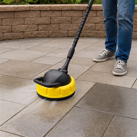 High Pressure Washer Patio Cleaner Floor Scrubber Cleaning Efficient ...