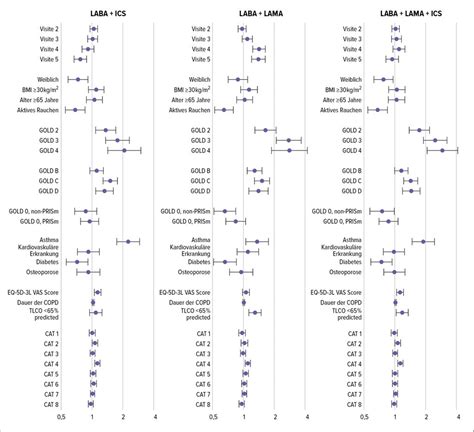 Klinische Faktoren und respiratorische Medikation bei COPD ...