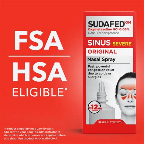 SUDAFED® Sinus Severe Original Nasal Spray Decongestant | SUDAFED®