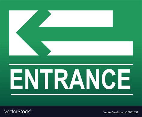 Entrance Sign Vector 的图像结果