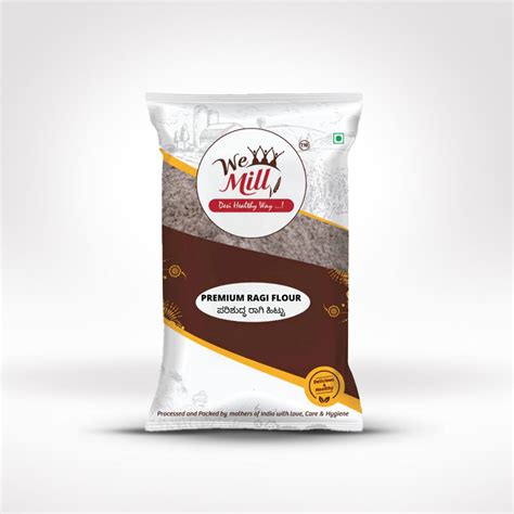 We Mill Ragi Flour (1 kg) – Kreate