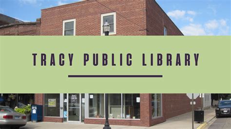 Home - Tracy Public Library