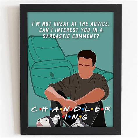 Craftolive FRIENDS TV Series Chandler Bing Wall Frame - PSTRN89 ...