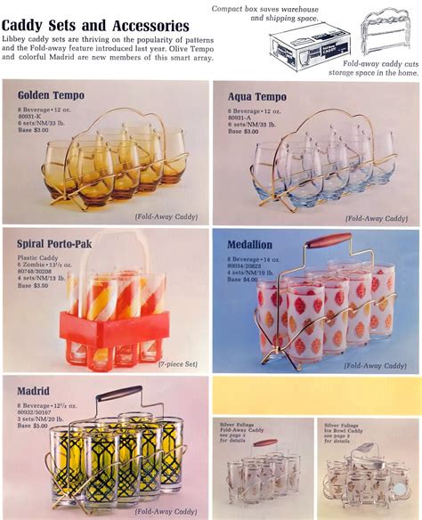 60 vintage libbey drinking glass designs from the 60s – Artofit