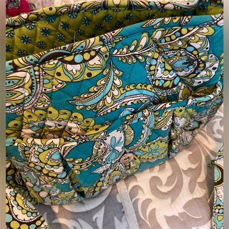 Vera Bradley | Bags | Vera Bradley Retired Pattern Green Peacock ...