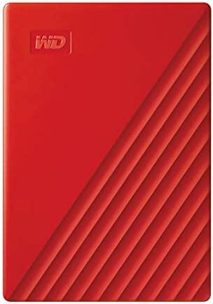 (Refurbished) WD 2TB My Passport Portable External Hard Drive, Red ...