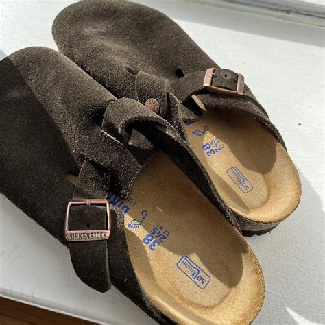 Birkenstock Women's Brown Clogs | Depop