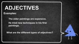 Image result for Adjectives as Modifiers