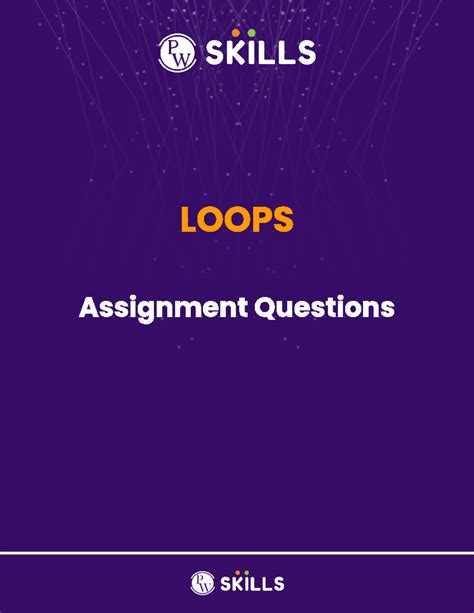 Loops Assignment - LOOPS Assignment Questions Java + DSA Q1. Write a ...