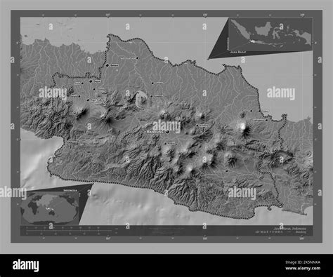Jawa barat map hi-res stock photography and images - Alamy