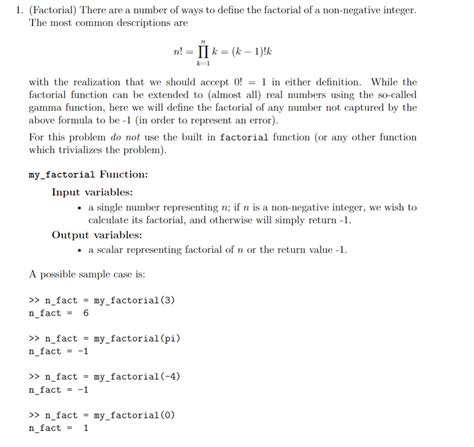 Image result for Code for Find Factorial in MATLAB