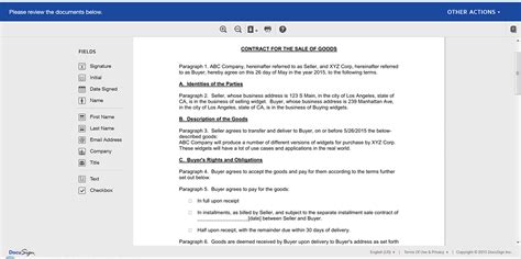 Image result for How to Create Agreement in DocuSign