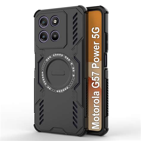 Zapcase Back Case Cover for Motorola G57 Power 5G | Magnetic Case with ...