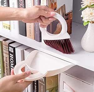 Niralasa Mini Broom Plastic Dustpan Supdi with Brush Set for Cleaning ...