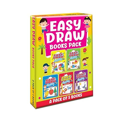 Easy Draw (Set of 5 Books) : Dreamland Publications: Amazon.in: Books
