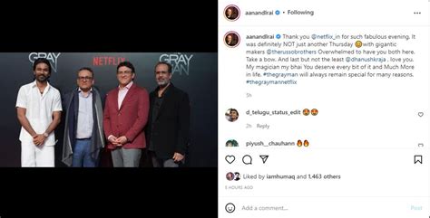 Vicky Kaushal, Jacqueline Fernandez, Aanand L Rai attend 'The Gray Man ...