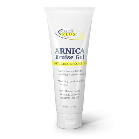 Buy Miracle Plus Arnica Bruise Gel for Bruising, Swelling ...