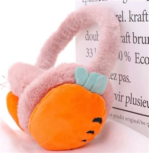 TOMKOT Rabbit Fruit wool Winter Ear Muffs/Warmer for Kids, Adult ...
