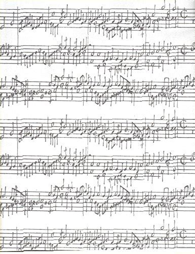 Buy Sheet Music on White Heavy Embossed Gift Wrapping Paper -Two 24 In ...