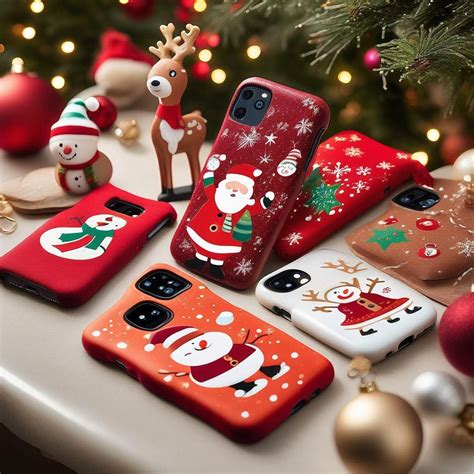 Christmas Pattern Mobile Phone Case | Festive Holiday Cheer