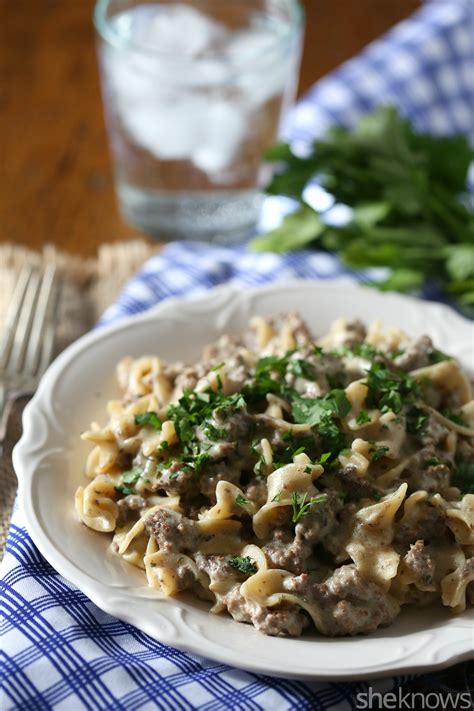 Copycat Hamburger Helper beef stroganoff is better than the box