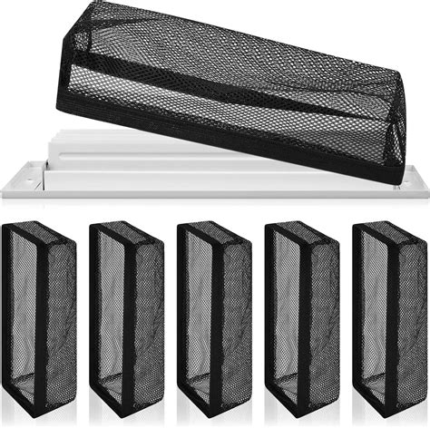 Zonon 6 Pcs Floor Register Cover Trap 4 x 10 Inch Floor Air Vent Cover ...