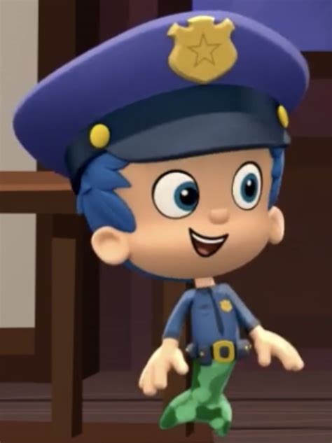 Police Officer Gil | Kid movies, Bubble guppies, Guppy