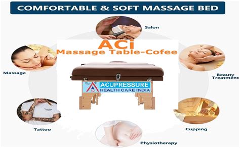 ACi Massage Table Massage Bed Spa Bed 73” Long 2 Folding Portable ...