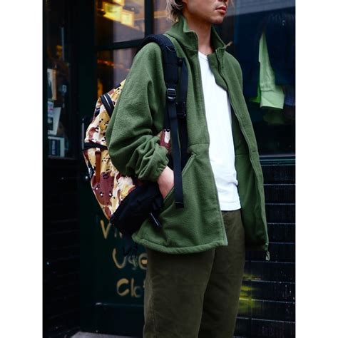 Jamiroquai! British Military Fleece Jacket イギリス軍 フリース ジャケット ジャミロクワイ ...