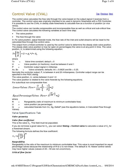Image result for Control Valve Tutorial