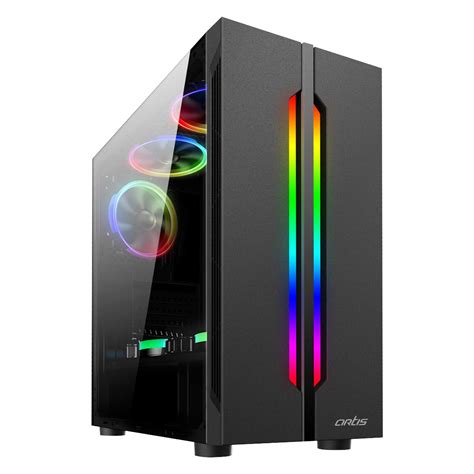 Amazon.in: Buy Artis Z200 Computer Gaming Cabinet Support ATX, Micro ...