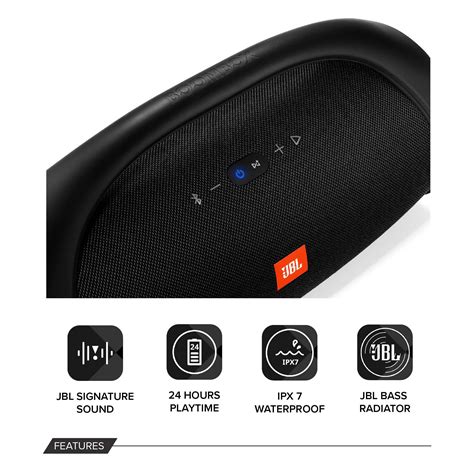 JBL Boombox Most-Powerful Portable Party Speaker with 20000 mAh Battery ...