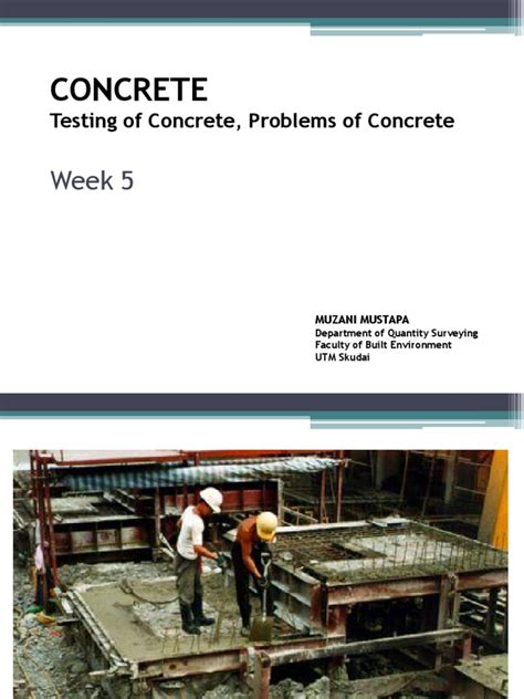 Image result for ACI Concrete Testing Procedures