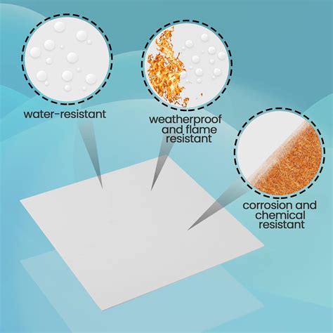 Buy 3-Pack) Calvana Expanded PVC Sheets (White) - 12” x 12” x 1/4 ...