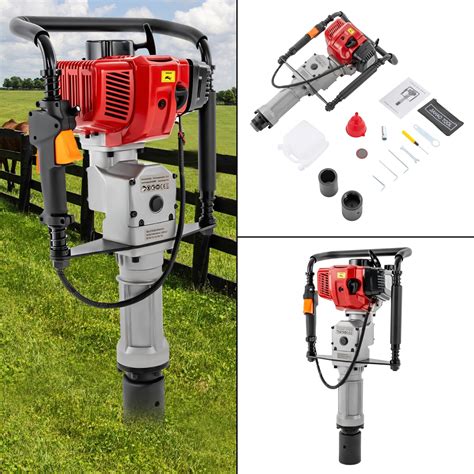 Pile Driver 2 Stroke Gas Powered T Post Driver Fence India | Ubuy