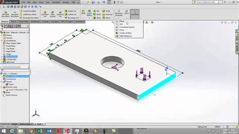 How to Use Split Line in SolidWorks 的图像结果