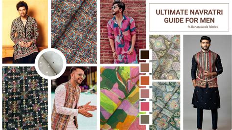 Ultimate Navratri Guide For Men With Banaraswala Fabrics – banaraswala ...