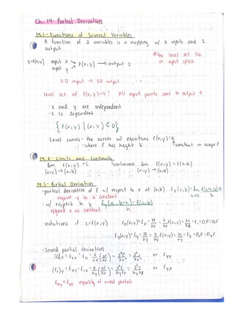 Multivariable Chapter 14 - MATH 53 - Studocu