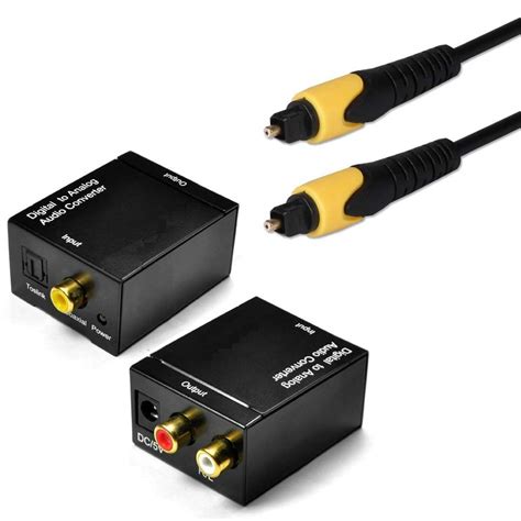 Buy Oxyura&trade: Digital Optical Coaxial to Analog RCA Audio Converter ...