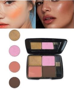 NADJA BLUSHER KIT 4 IN 1 LONG LASTING BEST PIGMENT - Price in India ...