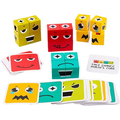 Kidology Emoji Cube Face Change Game for Kids, Learning Educational ...