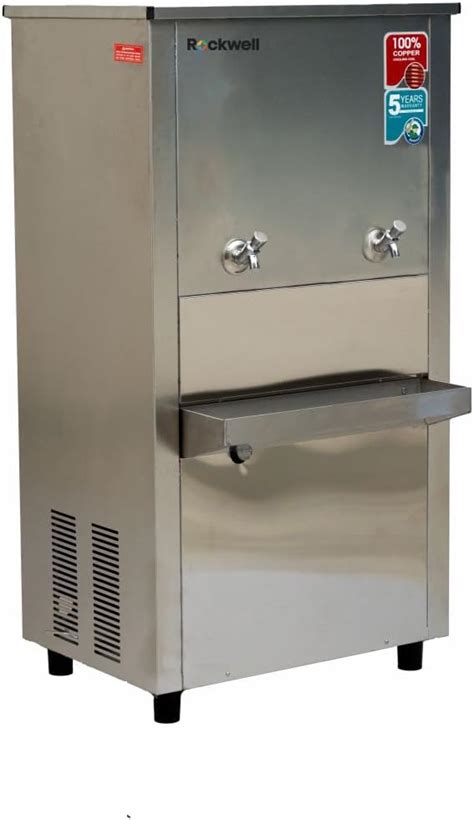 Rockwell 80 litres Stainless Steel Water Cooler, Energy Efficient, 2 ...