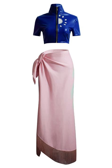 Buy brehiay Womens Anime One Piece Cosplay Costume Nico Robin Yamato ...