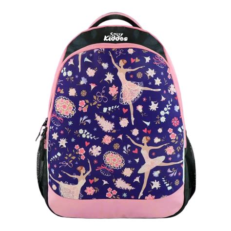 Smily Kiddos Junior Ballerina Violet School Backpack – The Mom Store