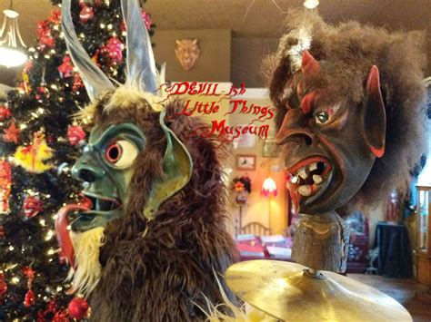 KRAMPUS bazaar! ceramic, prints and take picture with krampus by the ...